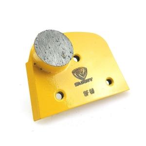 6# Round Segment Lavina Superabrasive Concrete Polishing Pads For Coarse Grinding