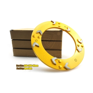 240mm China Arrow PCD Klindex Diamond Concrete Grinding Disc With Pins