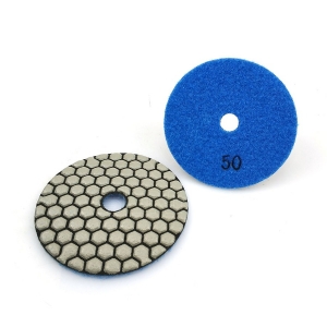 7 Step Resin Bonded Diamond Polishing Pads For Dry Use