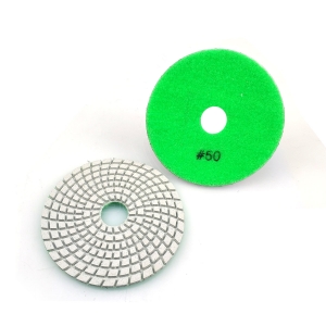 Premium 7 Steps Resin Bonded Polishing Pads For Wet Polishing