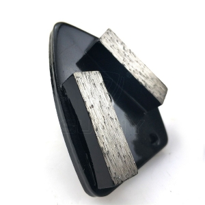 China Trapezoid Diamond Grinding Plates For Terrazzo Concrete Floor