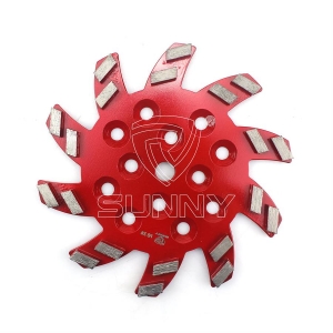 China 250mm Concrete Grinding Disc For Blastrac, Edco, Mk, Husqvarna Floor Grinders