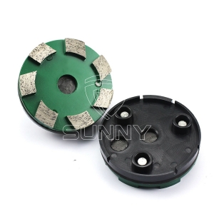 China 100mm Metal Bonded Klindex Grinding Wheel For Concrete Floor