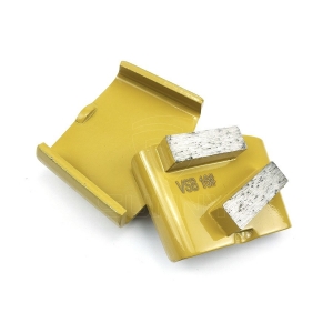 China 16 Grit Metal Bond Diamond Grinding Disc For HTC Concrete Floor Grinders