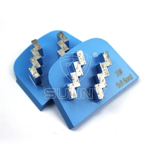 Special Designed Lavina Metal Bonded Concrete Grinding Discs with 2 Wave Diamond Segments