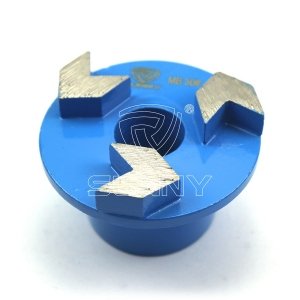 Buy 3 Arrow Segment Diamond Grinding Plugs From Sunny Manufacturer