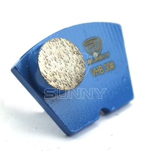 Trapezoid Metal Bond Redi Lock Diamond Grinding Segment For Scanmaskin Floor Grinders