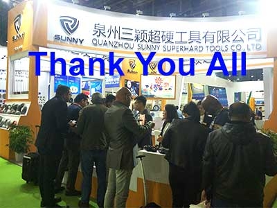 Thank you for visiting us on Xiamen Stone Fair, Thank you!