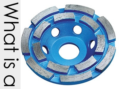 What is a diamond grinding cup wheel?